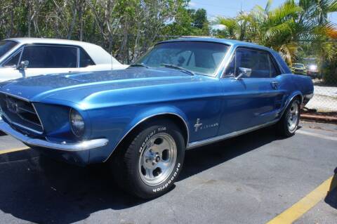 1967 Ford Mustang for sale at Dream Machines USA in Lantana FL