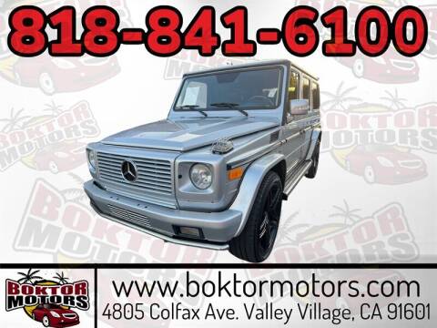 2005 Mercedes-Benz G-Class for sale at Boktor Motors in North Hollywood CA