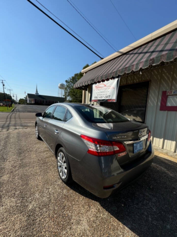 2015 Nissan Sentra for sale at Sardis Auto LLC in Sardis, MS