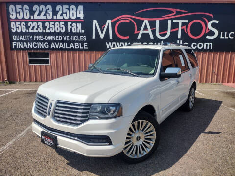 2015 Lincoln Navigator for sale at MC Autos LLC in Pharr TX