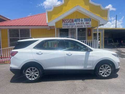 2018 Chevrolet Equinox for sale at Mission Auto & Truck Sales, Inc. in Mission TX