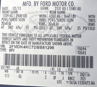 2013 Ford Edge Limited
