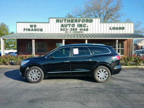2015 Buick Enclave for sale at RUTHERFORD AUTO SALES in Fairfield TX