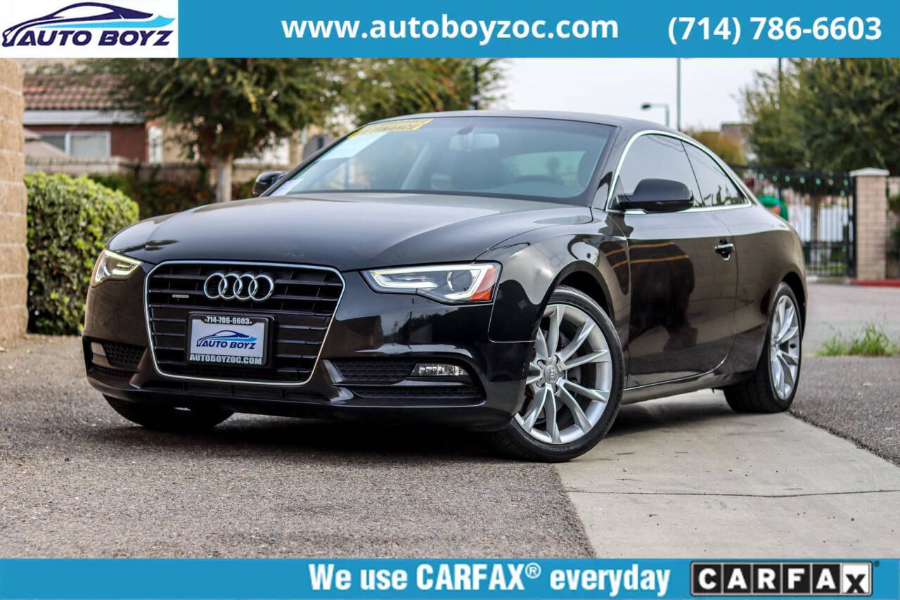 2014 Audi A5 for sale at Auto Boyz in Garden Grove, CA