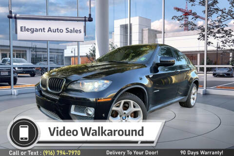 2013 BMW X6 for sale at Elegant Auto Sales in Rancho Cordova CA