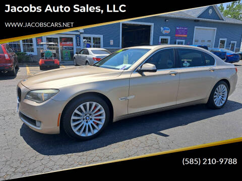 2012 BMW 7 Series for sale at Jacobs Auto Sales, LLC in Spencerport NY