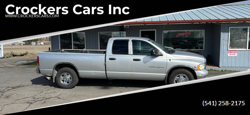 2003 Dodge Ram 2500 for sale at Crockers Cars Inc in Lebanon OR