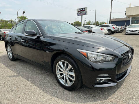 2017 Infiniti Q50 for sale at SKY AUTO SALES in Detroit MI