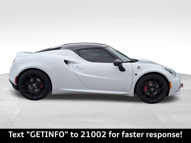 2018 Alfa Romeo 4C