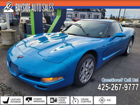 2000 Chevrolet Corvette for sale at BAYSIDE AUTO SALES in Everett WA