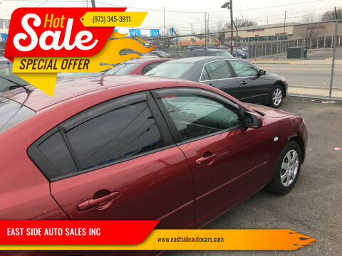 2008 Mazda MAZDA3 for sale at EAST SIDE AUTO SALES INC in Paterson NJ