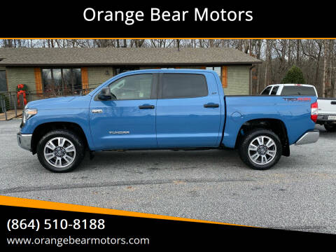 2019 Toyota Tundra for sale at Orange Bear Motors in Landrum SC