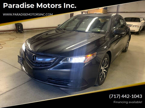 2015 Acura TLX for sale at Paradise Motors Inc. in Paradise PA