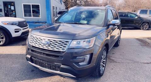 2017 Ford Explorer for sale at One Price Auto in Mount Clemens MI