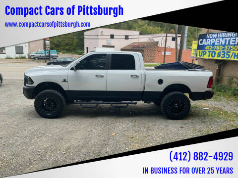 2014 RAM Ram Pickup 2500 for sale at Compact Cars of Pittsburgh in Pittsburgh PA