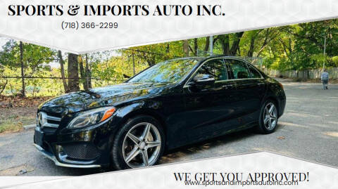 2015 Mercedes-Benz C-Class for sale at Sports & Imports Auto Inc. in Brooklyn NY