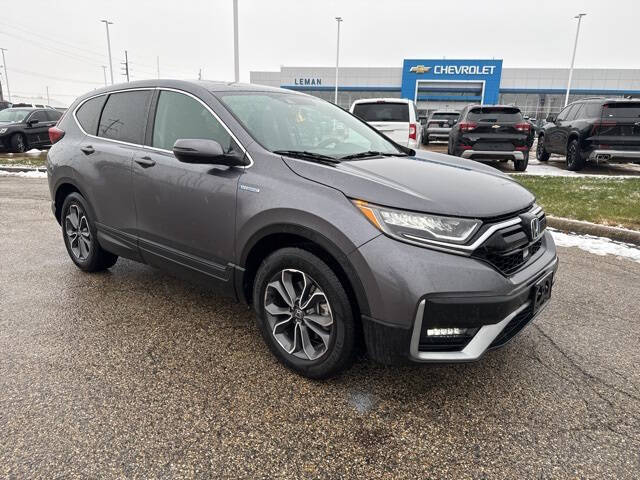 Used 2022 Honda CR-V EX-L with VIN 5J6RT6H86NL001259 for sale in Bloomington, IL