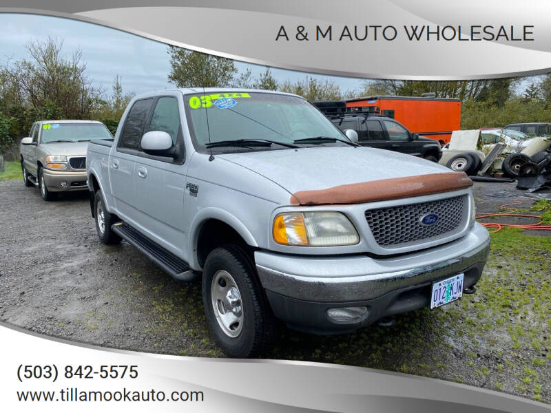 2003 Ford F-150 for sale at A & M Auto Wholesale in Tillamook OR