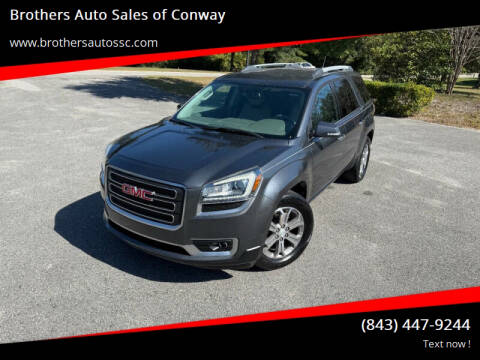 2014 GMC Acadia for sale at Brothers Auto Sales of Conway in Conway SC