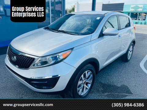 2016 Kia Sportage for sale at Group Services Enterprises LLC in Tampa FL