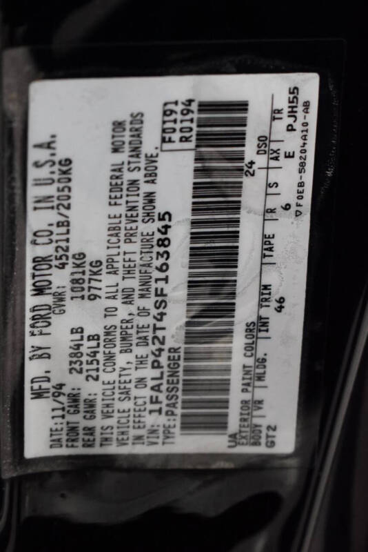 1995 Ford Mustang