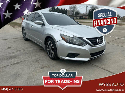 2016 Nissan Altima for sale at Wyss Auto in Oak Creek WI