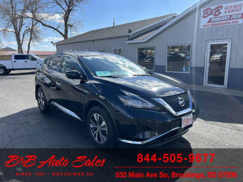 2019 Nissan Murano for sale at B & B Auto Sales in Brookings SD