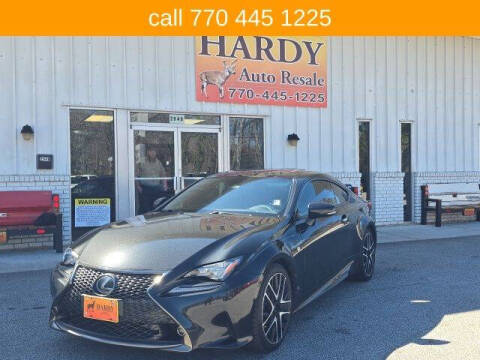 2018 Lexus RC 350 for sale at Hardy Auto Resales in Dallas GA