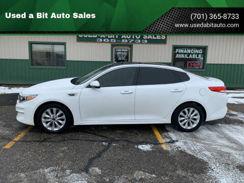2016 Kia Optima for sale at Used a Bit Auto Sales in Fargo ND