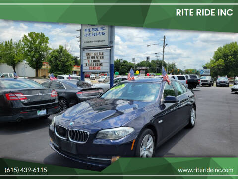 2013 BMW 5 Series for sale at Rite Ride Inc in Murfreesboro TN