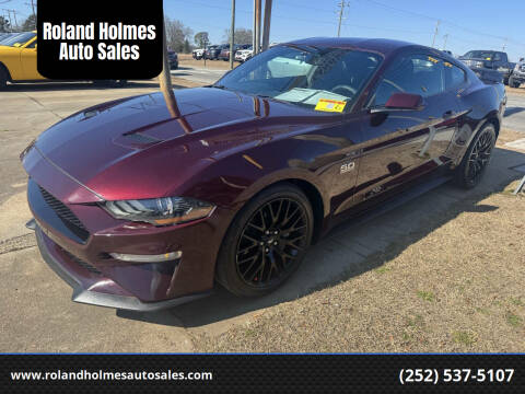 2018 Ford Mustang for sale at Roland Holmes Auto Sales in Roanoke Rapids NC