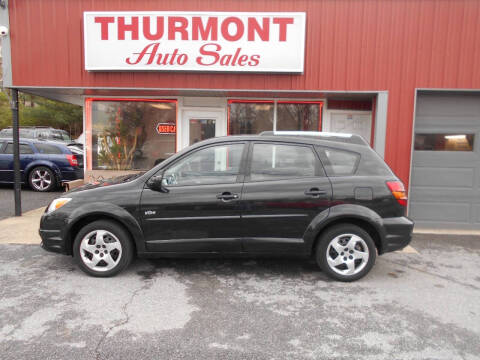 2005 Pontiac Vibe for sale at THURMONT AUTO SALES in Thurmont MD
