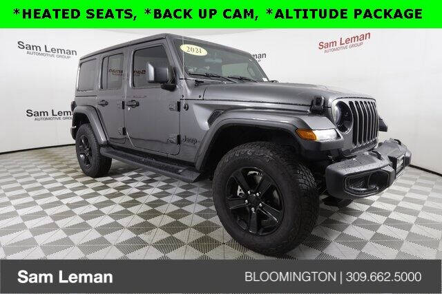 2021 Jeep Wrangler Unlimited for sale at Sam Leman CDJR Bloomington in Bloomington IL
