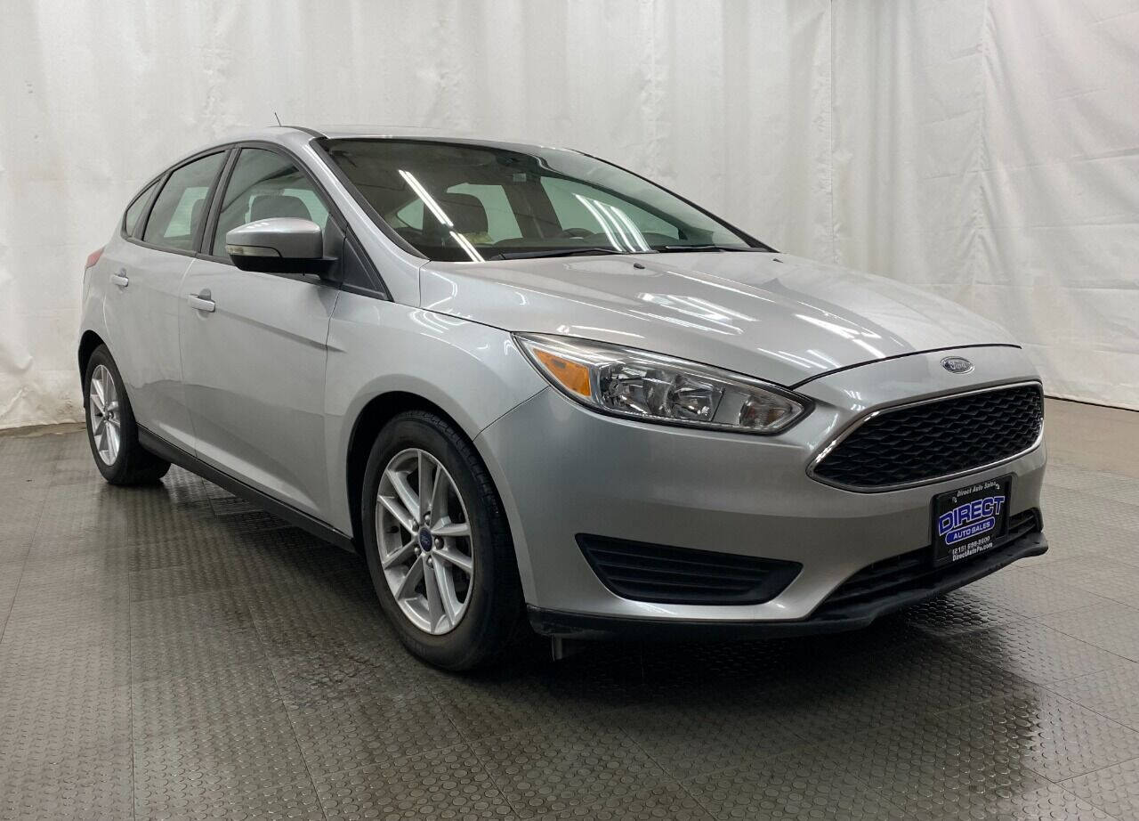 2016 Ford Focus SE 4dr Hatchback - Silver exterior view 1