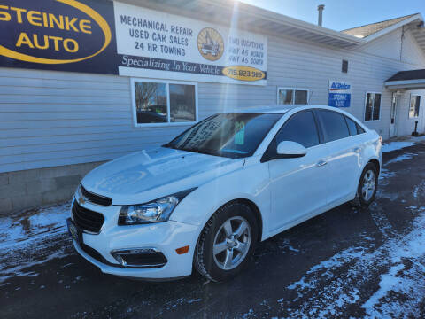 2016 Chevrolet Cruze Limited for sale at STEINKE AUTO INC. in Clintonville WI