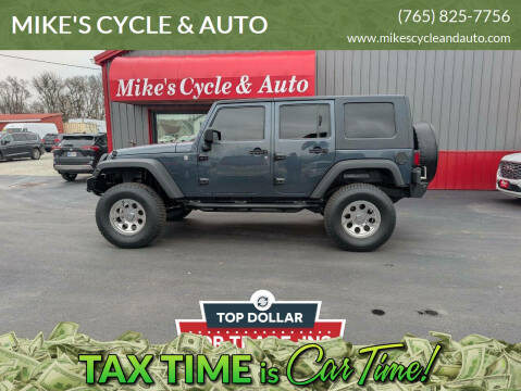 2008 Jeep Wrangler Unlimited for sale at MIKE'S CYCLE & AUTO in Connersville IN