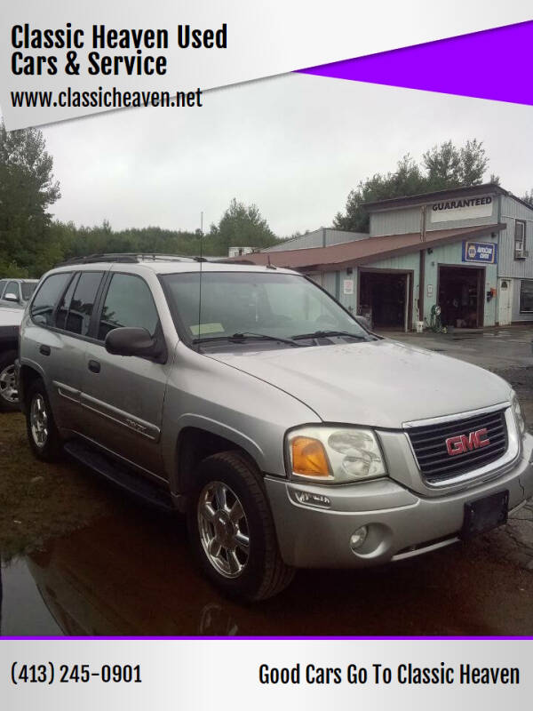 2004 GMC Envoy for sale at Classic Heaven Used Cars & Service in Brimfield MA