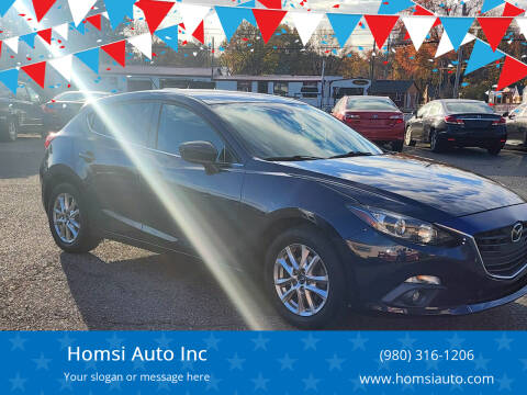 2015 Mazda MAZDA3 for sale at Homsi Auto Inc in Kannapolis NC