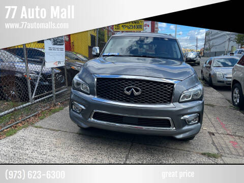 2017 Infiniti QX80 for sale at 77 Auto Mall in Newark NJ