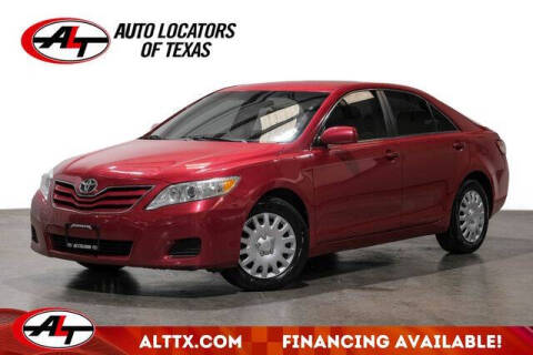 2010 Toyota Camry for sale at AUTO LOCATORS OF TEXAS in Plano TX