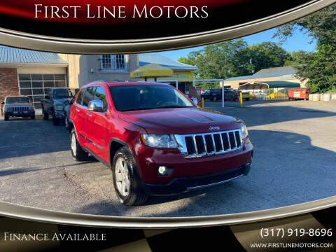 2011 Jeep Grand Cherokee for sale at First Line Motors in Jamestown IN