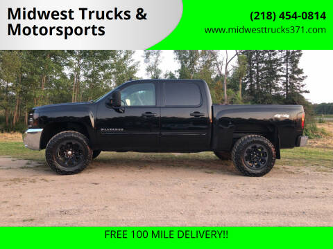 2012 Chevrolet Silverado 1500 for sale at Midwest Trucks & Motorsports in Merrifield MN