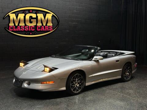 1995 Pontiac Firebird for sale at MGM CLASSIC CARS in Addison IL