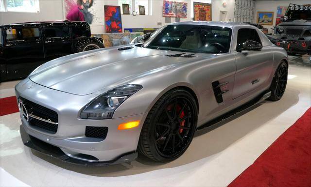 2014 Mercedes-Benz SLS AMG for sale at The New Auto Toy Store in Fort Lauderdale FL