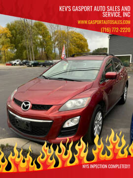 2012 Mazda CX-7 for sale at KEV'S GASPORT AUTO SALES AND SERVICE, INC in Gasport NY
