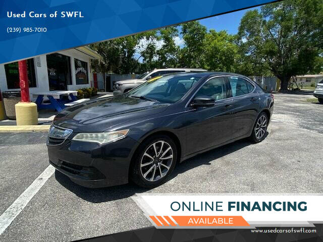 2015 Acura TLX for sale at Used Cars of SWFL in Fort Myers FL
