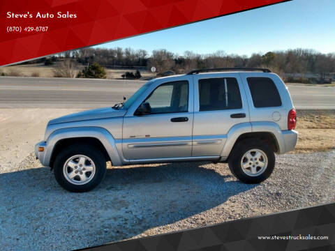 2002 Jeep Liberty for sale at Steve's Auto Sales in Harrison AR