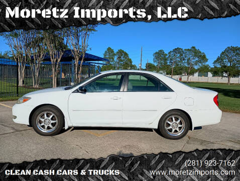 2003 Toyota Camry for sale at Moretz Imports, LLC in Spring TX