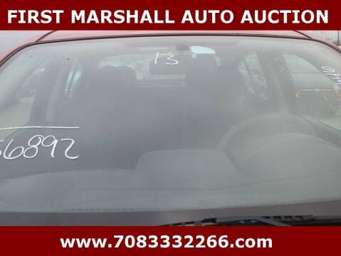 2013 Nissan Versa for sale at First Marshall Auto Auction in Harvey IL