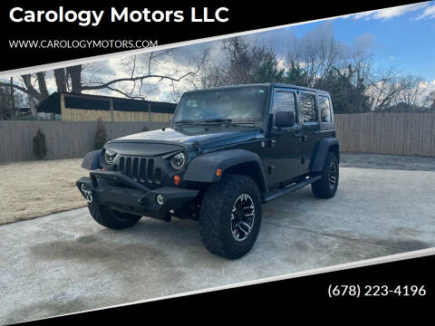 2010 Jeep Wrangler Unlimited for sale at Carology Motors LLC in Marietta GA